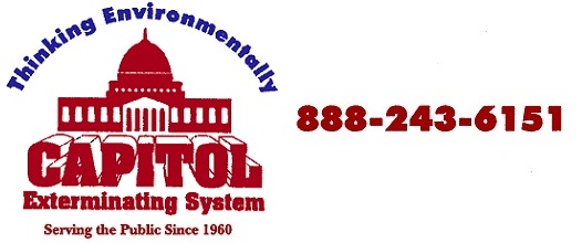 Capitol Exterminating Systems: 888-243-6151; Member of NJ & National Pest Management Associations, Providing Residential/Commercial/Industrial Pest Control Since 1960